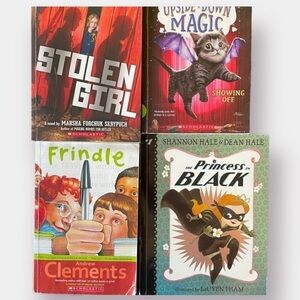 Kid's 4 Book Set School Accelerated Reader Elementary Age
